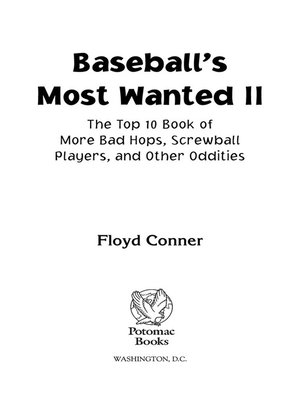 cover image of Baseball's Most Wanted&#8482; II